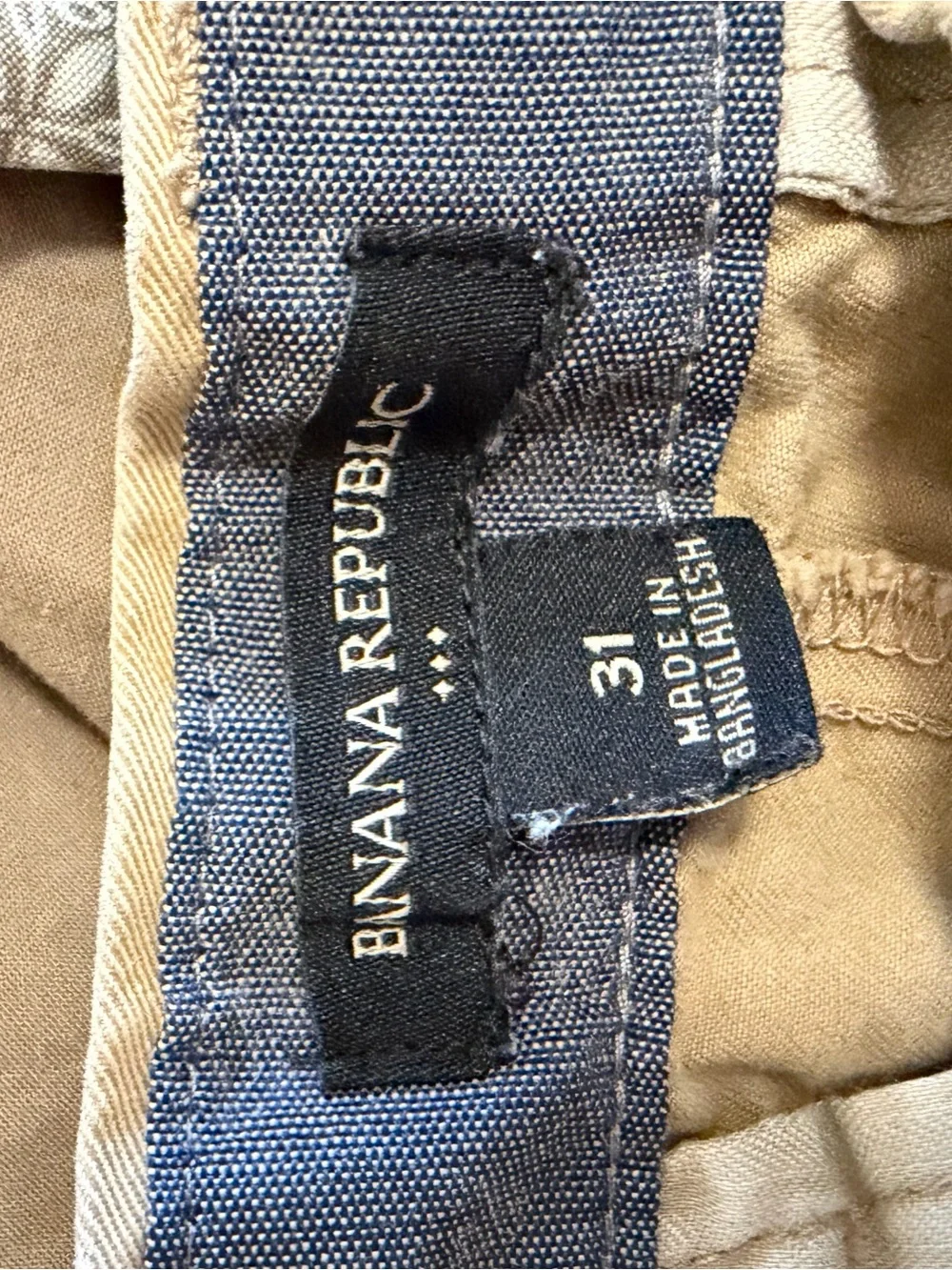 Banana Republic Men's Chino Shorts - Tan